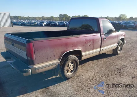 1993 Chevrolet Gmt-400 C1500 z USA, uszkodzony, nr VIN 1GCEC14K3PZ250529